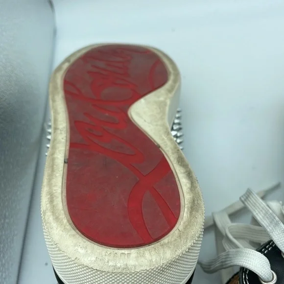 Christian Louboutin Louis Flat Calf Spikes - Picture 6 of 10